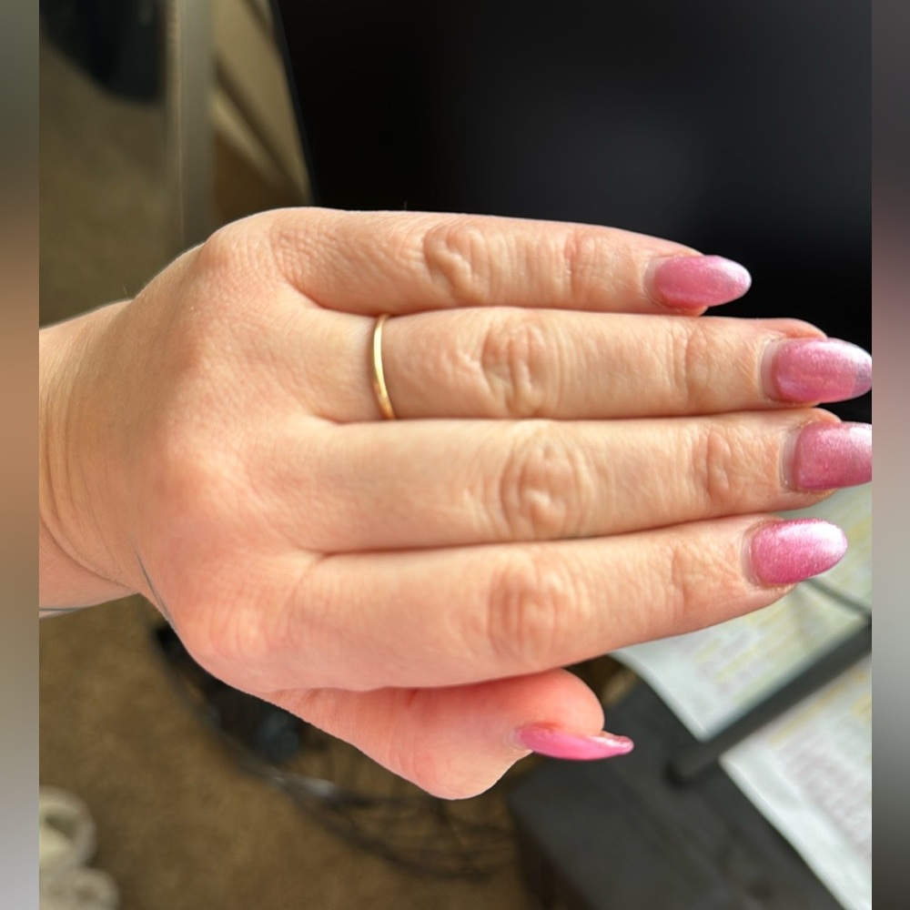 14k Gold wedding band